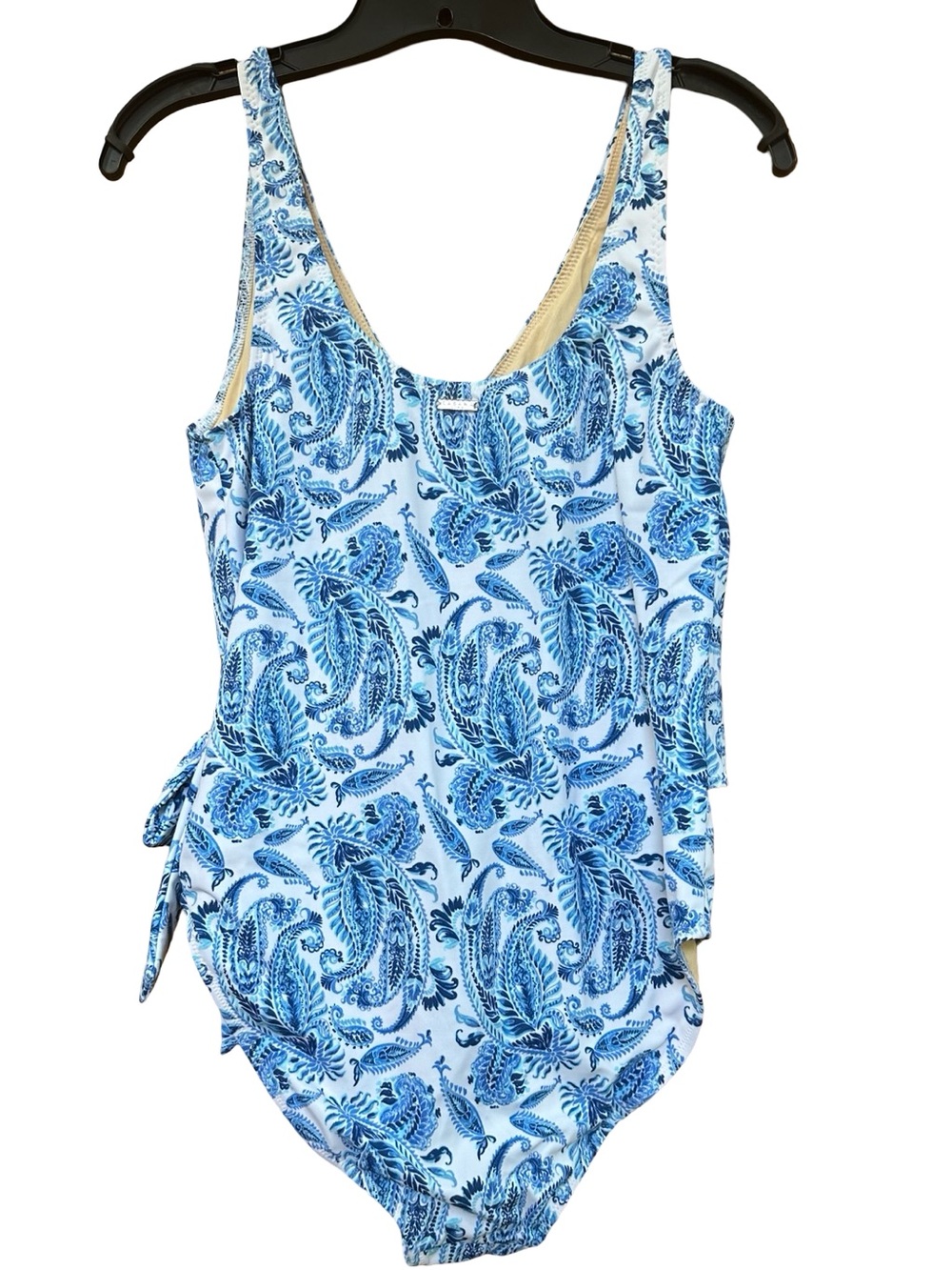 NWOT Cabana Life Charleston Wrap One-Piece Swimsuit UPF 50 size Medium - Picture 7 of 13